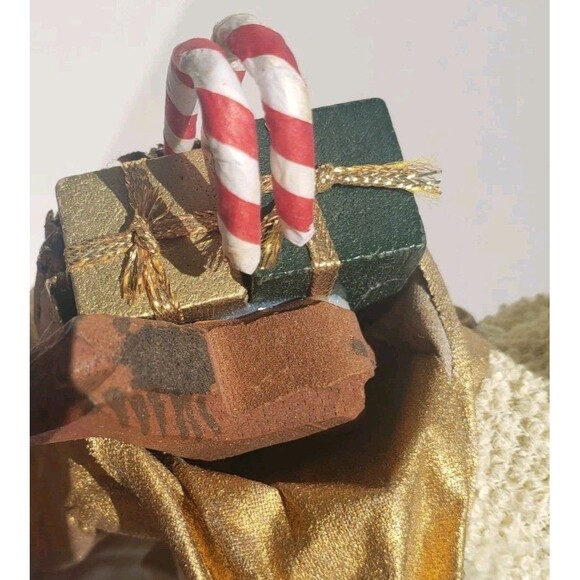 Vintage Clothtique Possible Dreams Christmas Santa in White Coat VTG 1988 713036 - Picture 11 of 13